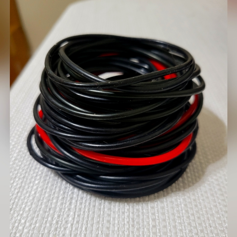 Rubber bracelets - vintage